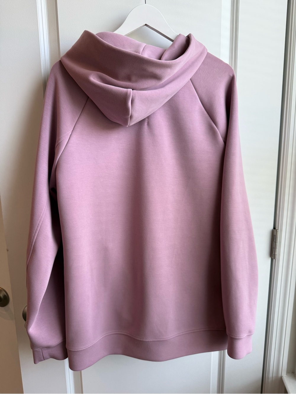Lululemon Smooth Spacer Classic-Fit Pullover Hoodie Rose Blush Workout XL - Picture 2 of 7